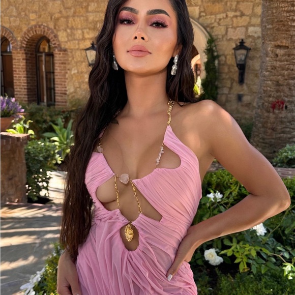 Di Petsa Theia Wetlook Dress - Picture 4 of 10